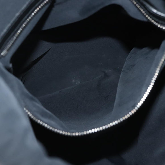 GUCCI GG Supreme Sherry Line Backpack PVC Black Auth BA5738