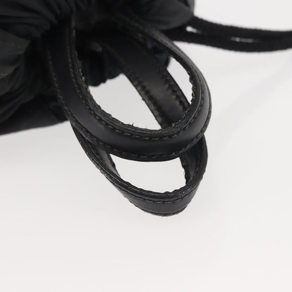 GUCCI GG Supreme Sherry Line Backpack PVC Black Auth BA5738