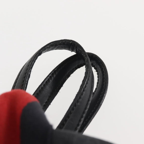 GUCCI GG Supreme Sherry Line Backpack PVC Black Auth BA5738