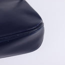 Salvatore Ferragamo Gancini Hand Bag Leather 2way Blue Gold Auth BA5742-18