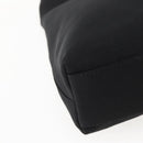 Salvatore Ferragamo Shoulder Bag Canvas Black Silver Auth BA5743-14