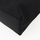 Salvatore Ferragamo Shoulder Bag Canvas Black Silver Auth BA5743-15