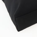 Salvatore Ferragamo Shoulder Bag Canvas Black Silver Auth BA5743-16