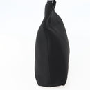 Salvatore Ferragamo Shoulder Bag Canvas Black Silver Auth BA5743-3