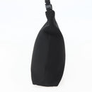 Salvatore Ferragamo Shoulder Bag Canvas Black Silver Auth BA5743-4