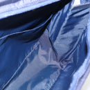 MCM Vicetos Logogram Tote Bag Canvas Navy Gold Auth BA5744-17