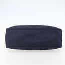 MCM Vicetos Logogram Tote Bag Canvas Navy Gold Auth BA5744-5