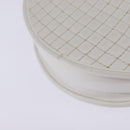 BALLY Chain Shoulder Bag Leather White Gold Auth BA5745-16