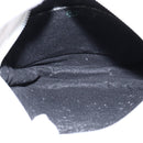 BALLY Chain Shoulder Bag Leather White Gold Auth BA5745-11