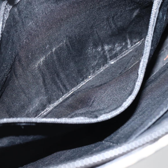 BURBERRY Nova Check Tote Bag Canvas Leather Beige Silver Auth BA5747