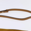 Chloe Fay Shoulder Bag Suede Leather Beige Gold Auth BA5749-8