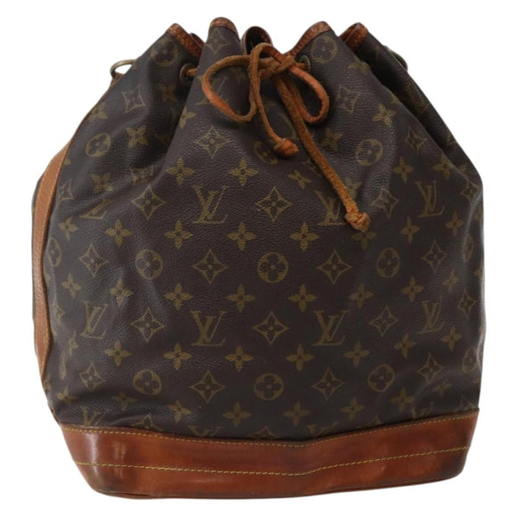 LOUIS VUITTON Monogram Noe Shoulder Bag M42224 LV Auth BA5754