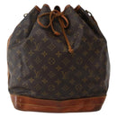 LOUIS VUITTON Monogram Noe Shoulder Bag M42224 LV Auth BA5754-13
