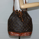LOUIS VUITTON Monogram Noe Shoulder Bag M42224 LV Auth BA5754-20