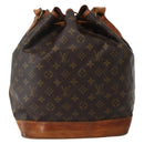 LOUIS VUITTON Monogram Noe Shoulder Bag M42224 LV Auth BA5754-2