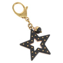 FENDI Star Charm Metal Gold Gray pink Auth BA5755-1