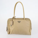 PRADA Bag Nylon 2Set Khaki Beige Auth BA5760-10