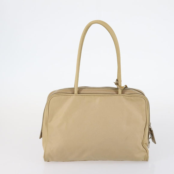 PRADA Bag Nylon 2Set Khaki Beige Auth BA5760