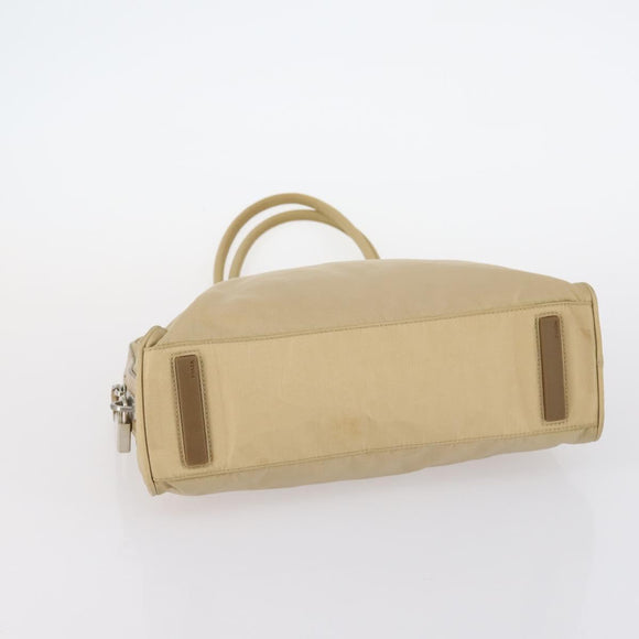 PRADA Bag Nylon 2Set Khaki Beige Auth BA5760