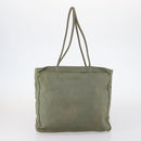 PRADA Bag Nylon 2Set Khaki Beige Auth BA5760-2