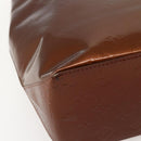 LOUIS VUITTON Monogram Vernis Reade MM Hand Bag Bronze M91143 LV Auth BA5767-14