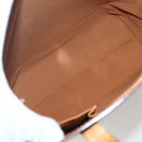 LOUIS VUITTON Monogram Vernis Reade MM Hand Bag Bronze M91143 LV Auth BA5767-11