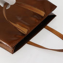 LOUIS VUITTON Monogram Vernis Reade MM Hand Bag Bronze M91143 LV Auth BA5767-6