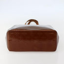 LOUIS VUITTON Monogram Vernis Reade MM Hand Bag Bronze M91143 LV Auth BA5767-5