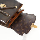 LOUIS VUITTON Monogram Vernis Hot Springs Backpack Khaki M54389 LV Auth BA5768A-24