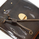 LOUIS VUITTON Monogram Vernis Hot Springs Backpack Khaki M54389 LV Auth BA5768A-10