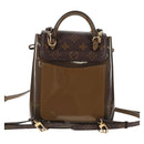 LOUIS VUITTON Monogram Vernis Hot Springs Backpack Khaki M54389 LV Auth BA5768V-2