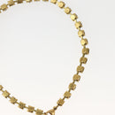 CHANEL Bijoux Anklet Metal Gold CC Auth BA5778V-15