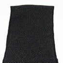 CHANEL Scarf Cashmere Black CC Auth BA5781-2