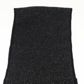 CHANEL Scarf Cashmere Black CC Auth BA5781 - 0