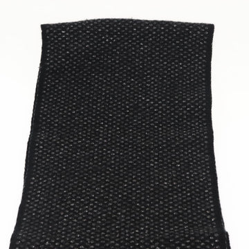 CHANEL Scarf Cashmere Black CC Auth BA5781 - 0