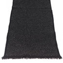 CHANEL Scarf Cashmere Black CC Auth BA5781-5