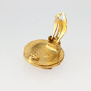 CHANEL Earring Metal Gold CC Auth BA5787V-10