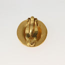 CHANEL Earring Metal Gold CC Auth BA5787V-3