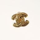 CHANEL Earring Metal Gold CC Auth BA5788V-2