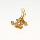 CHANEL Earring Metal Gold CC Auth BA5788V-5