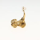 CHANEL Earring Metal Gold CC Auth BA5788V-9