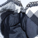 Stella MacCartney Chain Hand Bag Cotton 2way Black Auth BA579-22