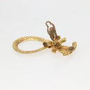 CHANEL Earring metal Gold CC Auth BA5790V-11