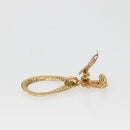 CHANEL Earring metal Gold CC Auth BA5790V-4