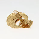 CHANEL Earring Metal Gold CC Auth BA5792V-11