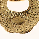 CHANEL Earring Metal Gold CC Auth BA5792V-13