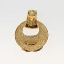CHANEL Earring Metal Gold CC Auth BA5792V-9