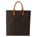 LOUIS VUITTON Monogram Sac Plat Hand Bag M51140 LV Auth BA5799-13