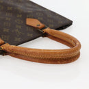 LOUIS VUITTON Monogram Sac Plat Hand Bag M51140 LV Auth BA5799-7