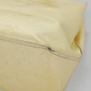 LOUIS VUITTON Monogram Vernis Reade PM Hand Bag Perle M91336 LV Auth BA580-17